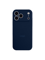 Чохол Silicone Case Full Size with Frame для Apple iPhone 18 Pro Deep Navy Deep Navy (6982704153)