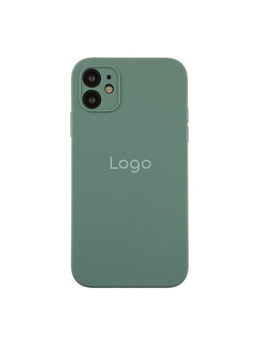 Чохол Silicone Case Square Full Camera для Apple iPhone 11 Pine Green (6928371045)