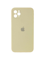 Чохол Silicone Case Square Full Camera для Apple iPhone 11 Pro Max Mellow Yellow