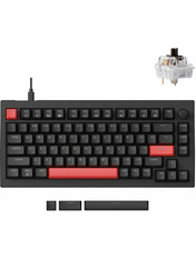 Клавіатура LEMOKEY X4 84Key Keychron Brown (X4-H3-UA) Black