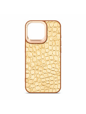Чохол Harder Snake Pattern для Apple iPhone 15 Pro Max Beige