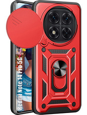 Чохол BeCover Military для Xiaomi Redmi Note 14 Pro 5G Red (713096) Red