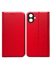 Чохол-книжка Carbon для Samsung A07 Red Red (6931872504)