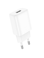 Мережевий зарядний пристрій Hoco C134A (1 USB-A) 12W White () Відсутній White