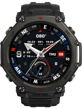Смарт-годинник Amazfit T-Rex 3 Pro Tactical EU 48mm Black (W2444OV1N)