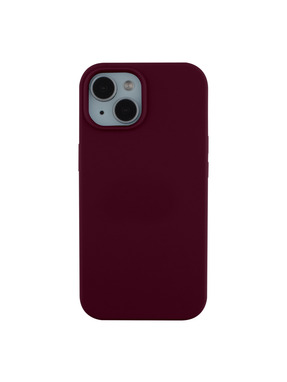 Чохол Soft Silicone Case Full Size для Apple iPhone 15 Maroon (6928017453)