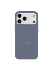 Чохол Silicone Silicone Case Full Aquarelle для Apple iPhone 17 Pro Max Lavender Grey