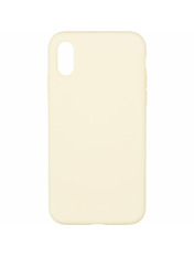 Чохол Silicone Case Full Cover (LC) для Apple iPhone X/XS Mellow Yellow