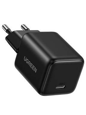 Мережевий зарядний пристрій Ugreen X513 (1 USB-C) 30W Black (UGR-65007)