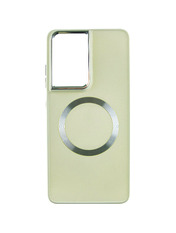 Чохол Bonbon Metal Style with MagSafe для Samsung Galaxy S918 S23 Ultra White White (6925719304)