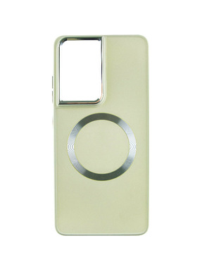 Чохол Bonbon Metal Style with MagSafe для Samsung Galaxy S918 S23 Ultra White (6925719304)