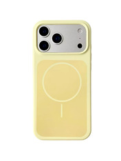 Чохол Silk Duo Color (AA) NO LOGO with Magnetic Fit для Apple iPhone 17 Pro Yellow Yellow (6910385724)
