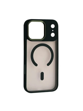 Чохол CRISTAL GUARD MagSafe для Apple iPhone 17 Pro Dark Green (6975281403)