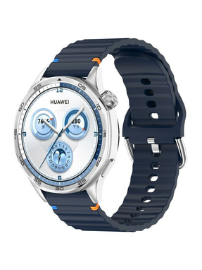 BeCover Ribbed Tape (20mm) Samsung Galaxy Watch Active/Gear (40/44mm) Deep Blue