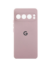 Чохол Silicone Cover Silicone Cover Full Camera with logo для Google Pixel 9 Pro XL Pink Sand