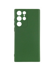 Чохол GETMAN Liquid Silk Full Camera для Samsung Galaxy S26 Ultra Dark Green Dark Green (6908152473)