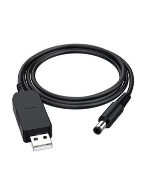 Кабель живлення ArmorStandart USB to DC 5.5*2.1mm 0,8m (5.5x2.1mm²) Black (ARM65662)