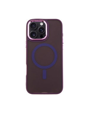 Чохол Space Magnetic Color with Magsafe для Apple iPhone 16 Pro Dark Purple (6934018572)