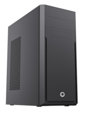 Корпус GameMax ET-213-NP-2U3-TYC-CR-PM Midi-Tower Black