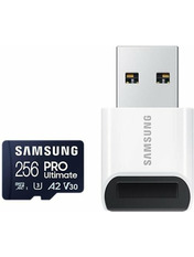 Карта пам'яті Samsung Pro Ultimate 256 ГБ microSD 256GB UHS-I U3 + SD-adapter (MB-MY256SB/WW)