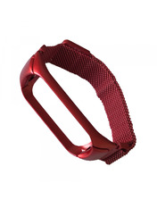 Pino Milanese Loop Mi Band 3/4/5/6 Червоний Red