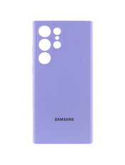 Чохол Silicone Cover Lakshmi Full Camera (AAA) with Logo для Samsung Galaxy S25 Ultra Dasheen Dasheen (6938147259)