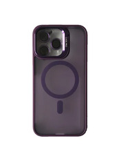 Чохол CASE PRO MATTE FORTABLE CAMERA LENS MAGSAFE для Apple iPhone 16 Pro Max Deep Purple Deep Purple (6948217053)