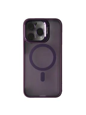 Чохол CASE PRO MATTE FORTABLE CAMERA LENS MAGSAFE для Apple iPhone 16 Pro Max Deep Purple (6948217053)