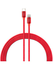 Кабель синхронізації Vinga Type-C to Lightning Red 20W 1m Red (VCDCCLM531)