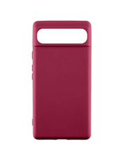 Чохол GETMAN Liquid Silk для Google Pixel 7A Marsala Marsala (6998134062)