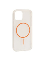 Чохол CLEAR MAGNETIC (Color Slim MagSafe) BOX для Apple iPhone 16 Pro Orange Orange (6931840752)