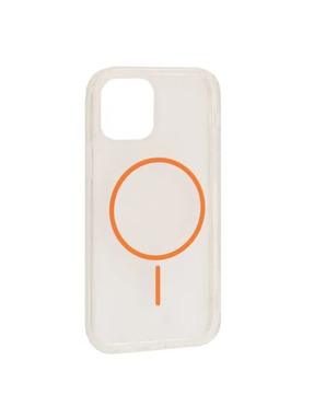 Чохол CLEAR MAGNETIC (Color Slim MagSafe) BOX для Apple iPhone 16 Pro Orange (6931840752)
