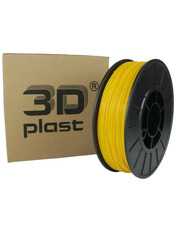 Філамент 3Dplast PLA 1,75mm 0.85 Yellow 0,85kg Yellow (3DPLA17508YL)