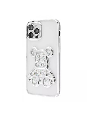 Чохол Shining Bear Case для Apple iPhone 12 Pro Max Silver (6974295180)