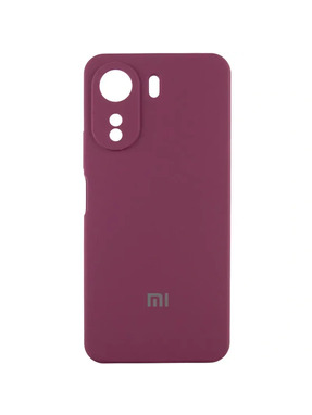 Чохол UAG Copy Silicone Cover Lakshmi Full Camera (AAA) with Logo для Xiaomi Redmi 15 (EU) Marsala (6972810534)