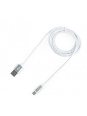 Кабель синхронізації Cablexpert USB to Lightning Grey 1.8 1.8m Grey (CCB-USB2AM-mU8P-6)