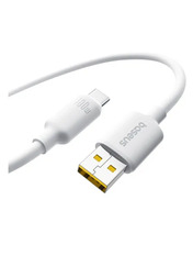 Кабель синхронізації Baseus Foamed Silicone USB to Type-C 100W 1m White (E0426801)
