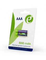 Акумуляторна батарейка EnerGenie AAA Ni-MH 1000mAh 2шт (EG-BA-AAA10-01) 1 000