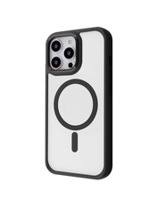 Чохол Proove Black Magnet для Apple iPhone 16 Pro Max Transparent/Black