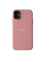 Чохол Silicone Case Metal Buttons (AA) для Apple iPhone 11 Pink Pink (6910284375)