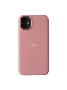 Чохол Silicone Case Metal Buttons (AA) для Apple iPhone 11 Pink (6910284375)