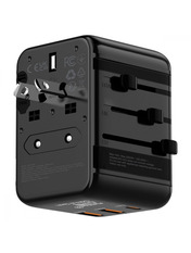 Мережевий зарядний пристрій Proove Trip 2 USB-A + 1 USB-C (2 USB-A + 1 USB-C) 20W Black