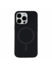 Чохол Silicone Case with MagSafe для Apple iPhone 12 Pro Max Black