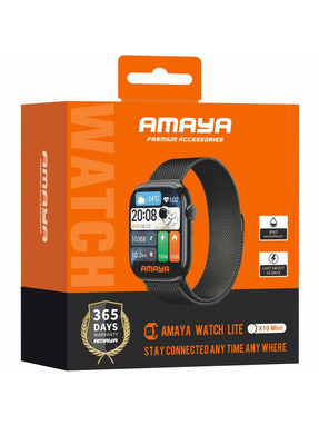 Смарт-годинник Amaya X10 Mini Smart sports watch (call version) 45mm Black