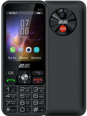 Кнопковий телефон 2E E280 2025 Black (694743656220)