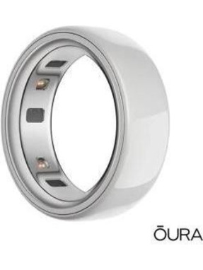 Смарт-кільце Oura Ring 4 Size 7 Ceramic Cloud (JZ90-57460-07)