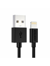 Кабель синхронізації Choetech IP0027 USB to Lightning Black 1,8 Ні 1,8m Black (IP0027-BK)
