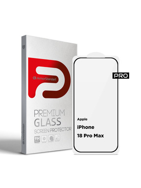 Захисне скло ArmorStandart Pro для Apple iPhone 18 Pro Max глянсове (ARM91936) Black