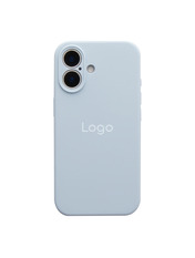 Чохол Silicone Case Full Size with Frame для Apple iPhone 16 Lilac Lilac (6984152073)