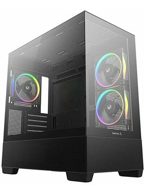 Корпус Deepcool CG380 3F Mini-Tower Black (R-CG380-BKAGM3-G)